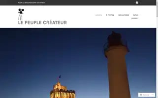 Lepeuplecreateur.com Screenshot 2024-07-04 00:52:15