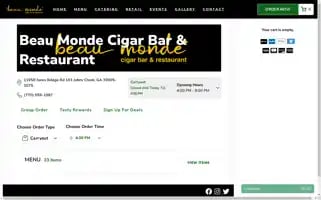 Beaumondecigarbarorder.com Screenshot 2024-07-02 11:31:20