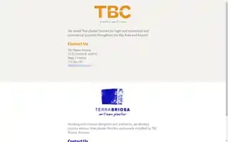 Tbcplaster.com Screenshot 2024-06-30 12:53:53