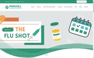 Parkhillmedical.com.au Screenshot 2024-06-16 13:52:39