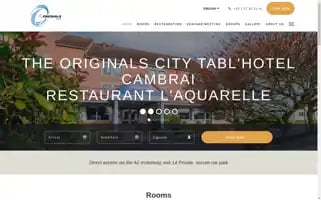 Theoriginalshotels-cambrai.com Screenshot 2024-04-14 21:27:08