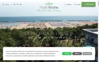 Kronehotel.it Screenshot 2024-04-15 09:16:14