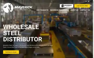 Mavericksteel.com Screenshot 2024-05-16 07:15:21