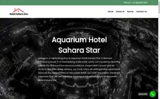 Aquariumhotelsaharastar.com Screenshot 2024-04-15 00:03:39