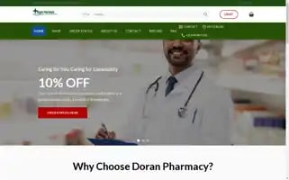 Doranpharma.com Screenshot 2024-05-28 15:56:58