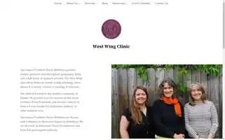 Thewestwingclinic.com Screenshot 2024-07-06 03:15:55
