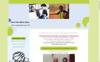 Saveourblackboys.net Screenshot 2024-07-04 15:58:50