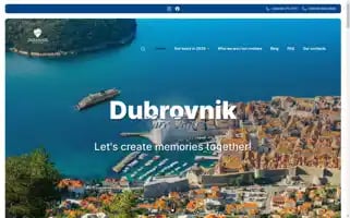 Dubrovnikshoretours.net Screenshot 2024-04-17 10:52:36