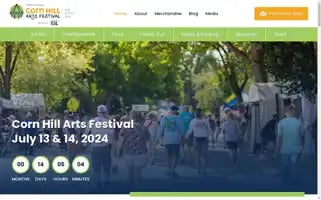 Cornhillartsfestival.com Screenshot 2024-06-29 08:56:39