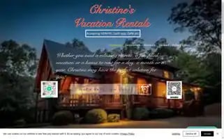 Christinesvacationrentals.com Screenshot 2024-04-15 09:41:50