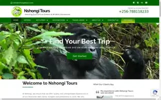 Nshongitours.com Screenshot 2024-04-25 20:16:39