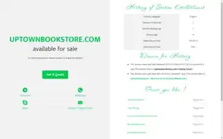 Uptownbookstore.com Screenshot 2024-05-20 00:13:09