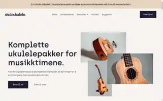 Skoleukulele.no Screenshot 2024-06-16 15:14:49