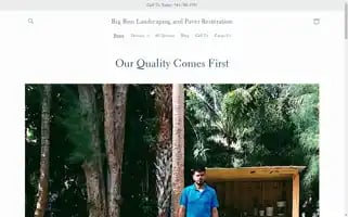 Bigbosslandscaping.net Screenshot 2024-04-27 12:54:57