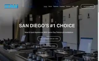 Sandiegoappliancewarehouse.com Screenshot 2024-05-13 19:43:38