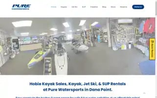 Purewatersports.com Screenshot 2024-05-13 14:19:42