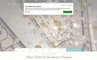 Allurehotelprague.com Screenshot 2024-04-17 14:19:50