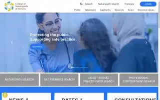 Collegeofnaturopaths.on.ca Screenshot 2024-07-05 01:17:09