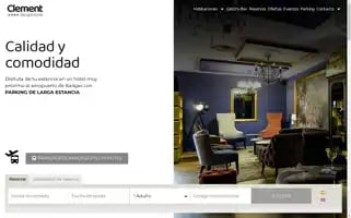 Clementhoteles.com Screenshot 2024-04-15 19:32:21