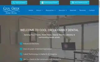 Coolcreekfamilydental.com Screenshot 2024-07-03 22:50:56