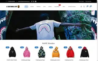 Bapehoodieshop.net Screenshot 2024-05-20 20:23:43