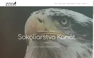 Sokoliarstvo-kanat.sk Screenshot 2024-05-19 22:00:23