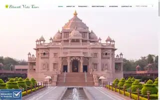 Bharathvedatours.com Screenshot 2024-04-17 11:04:06