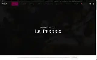 Domaine-perdrix.net Screenshot 2024-06-12 16:45:34