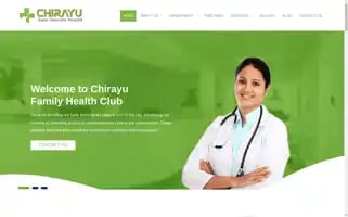 Chirayusuperspecialityhospital.com Screenshot 2024-05-09 02:33:38