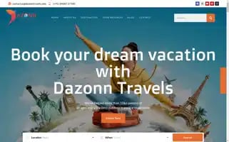 Dazonntravels.com Screenshot 2024-04-18 15:30:19
