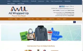 Allwrappeduppromos.com Screenshot 2024-05-08 12:03:24