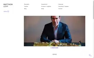 Matthewlevymusic.com Screenshot 2024-07-01 16:51:07