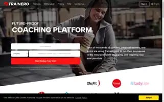 Trainero.com Screenshot 2024-07-03 10:25:06