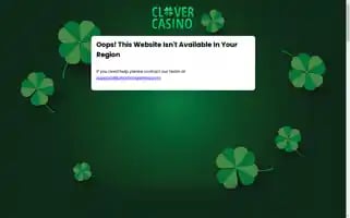 Clovercasino.com Screenshot 2024-05-09 04:28:20