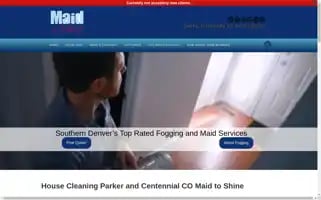 Maidtoshinedenver.com Screenshot 2024-05-12 19:54:58