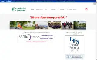 Louisvillenebraska.com Screenshot 2024-07-03 06:37:58