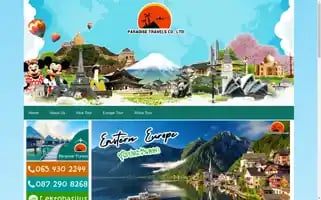 Paradisetravels8888.com Screenshot 2024-04-16 23:27:28