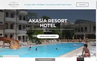 Akasiaresorthotel.com Screenshot 2024-04-22 11:45:55