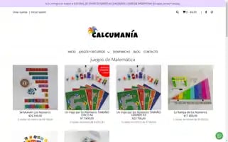Calcumania.com.ar Screenshot 2024-05-20 15:15:44