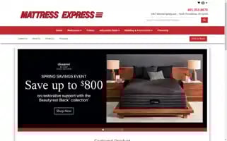 Mattressexpressri.com Screenshot 2024-05-16 07:12:17