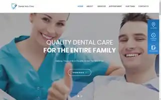 Dentalartsclinic.com Screenshot 2024-05-15 19:42:04