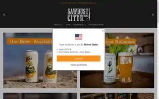 Sawdustcitybrewing.com Screenshot 2024-05-04 22:22:20