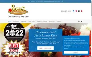 Buzzshawaiiangrill.com Screenshot 2024-07-03 03:25:02