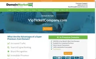 Vipticketcompany.com Screenshot 2024-04-25 11:06:15