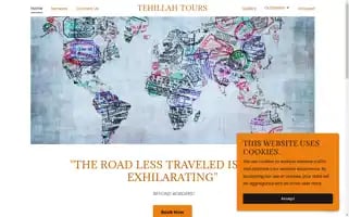 Tehillahtours.com Screenshot 2024-04-17 16:48:05