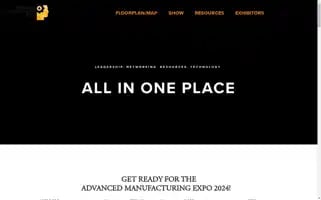 Advancedmanufacturingexpo.com Screenshot 2024-07-07 06:51:07