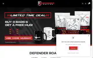 Defendercoffee.com Screenshot 2024-05-09 09:09:56