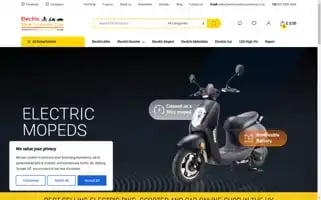 Electricbikescootercar.co.uk Screenshot 2024-05-09 13:27:36