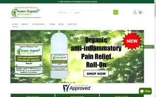 Greenorganicsupplements.com Screenshot 2024-05-05 23:10:14