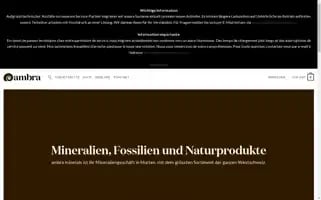 Ambraminerals.com Screenshot 2024-06-11 09:35:12